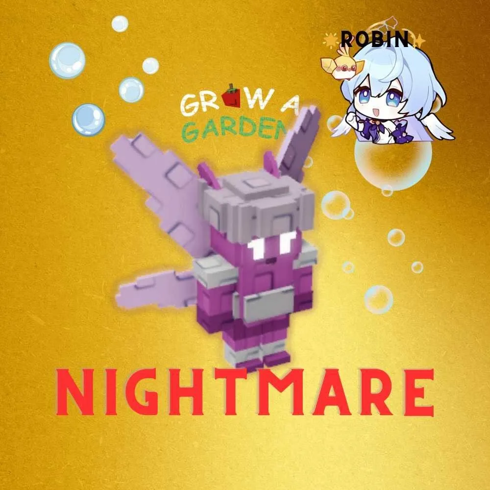 Nightmare Glimmering Sprite - Grow a Garden — Account account
