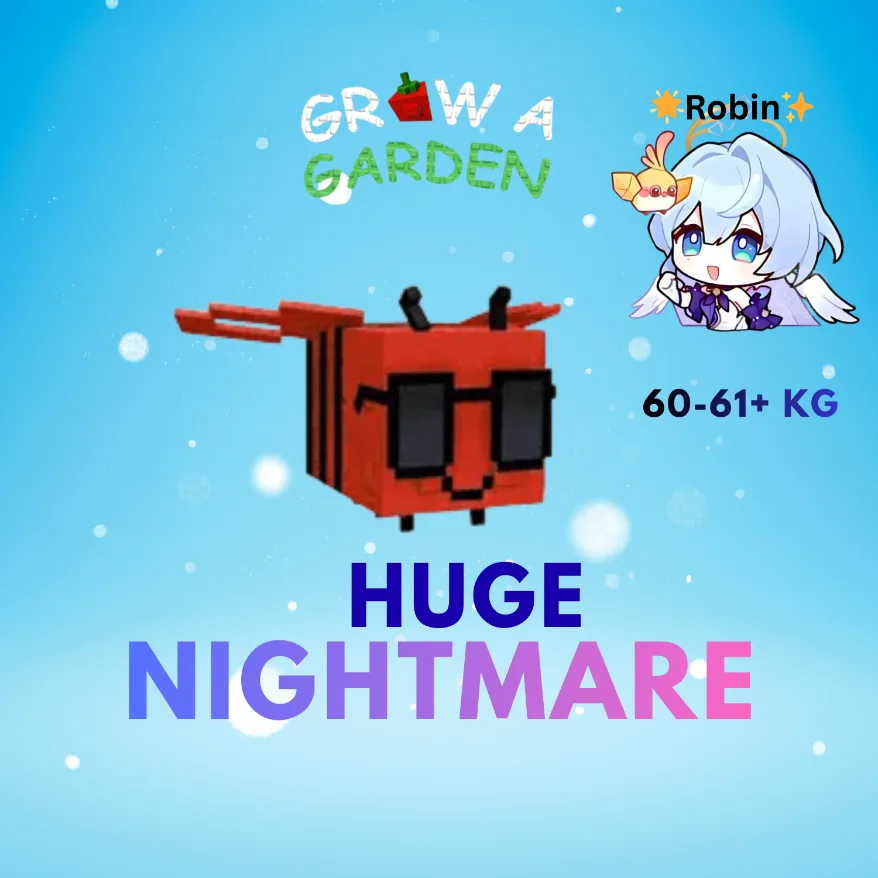 HUGE Nightmare Disco Bee - 60-61+KG - 15s CD - Grow a Garden — Account account