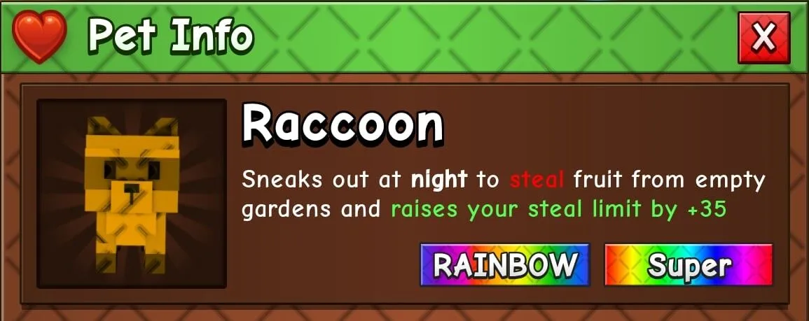 Raccoon (Super)