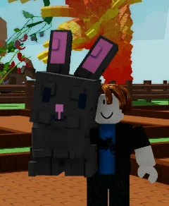 Uncommon Black Bunny Vivi Eats Carrots for 1.52 Value Bonus! O — Account account