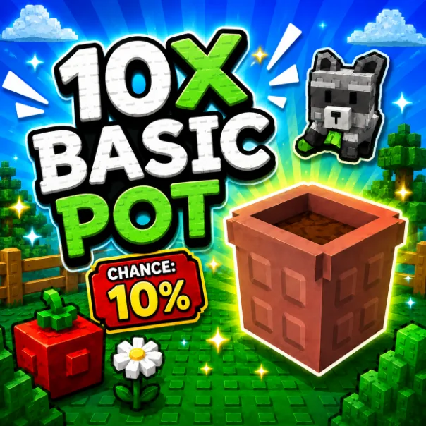 10x Basic Pot - INSTANT DELIVERY!
