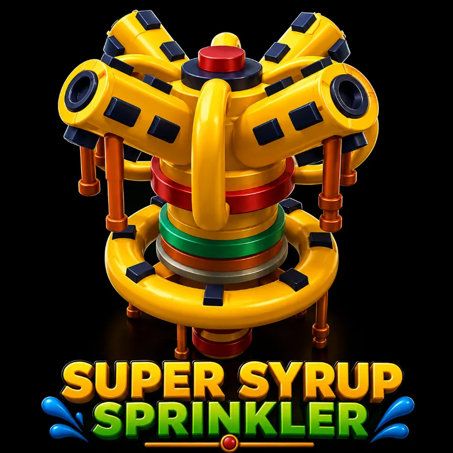 Super Syrup Sprinkler
