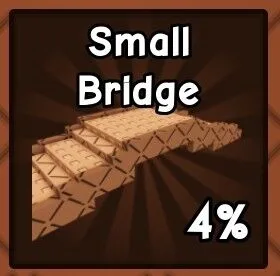 SMALL BRIDGE x1 GROW A GARDEN 2 FAST DELIVERY ! CHEAPEST ! (VIA MAILBOX)