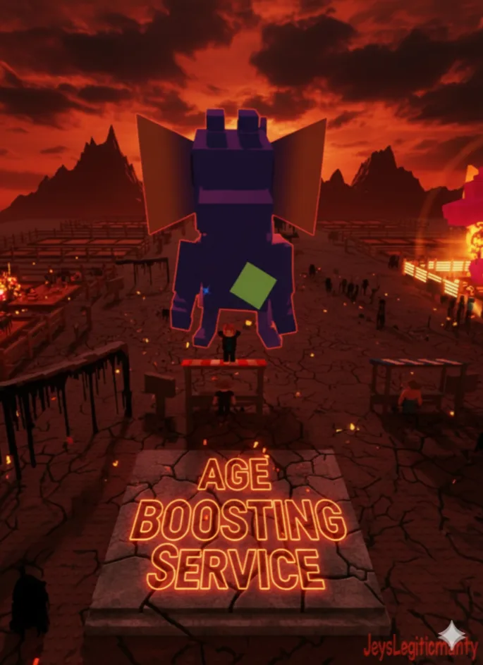 AGE BOOSTING UP TO MAX (100 LEVELS) — Account account