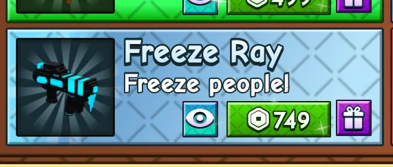 FREEZE RAY 749r GROW A GARDEN 2 CHEAP PRICE — Account account
