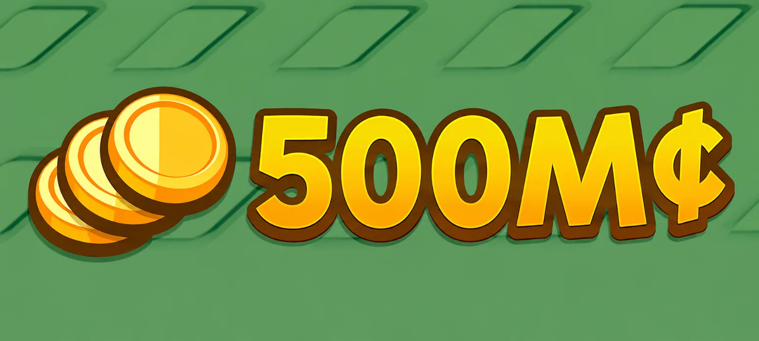 Grow a Garden 2 - 500M Sheckles — Account account