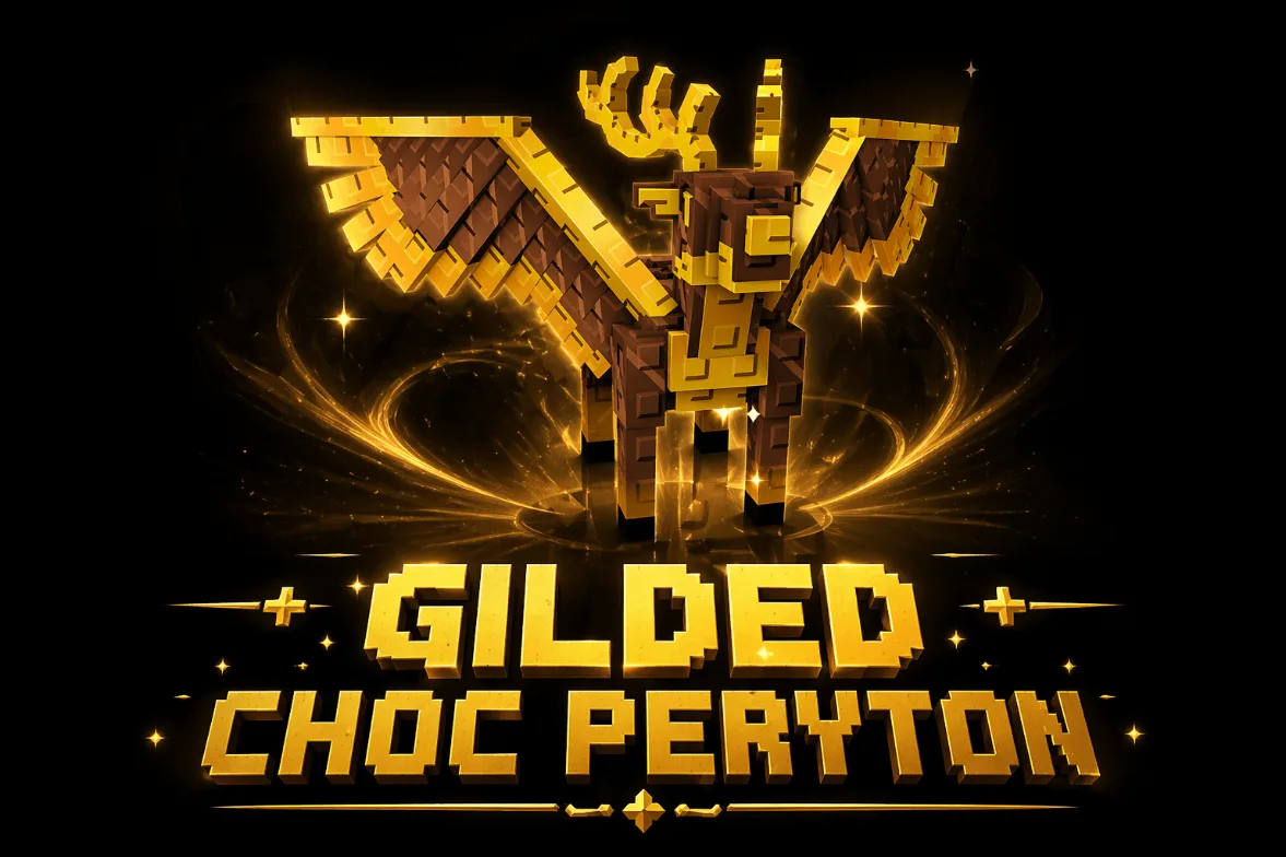 Gilded Choc Peryton Real Stock