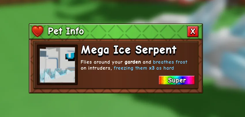 Ice Serpent (Super) — Account account