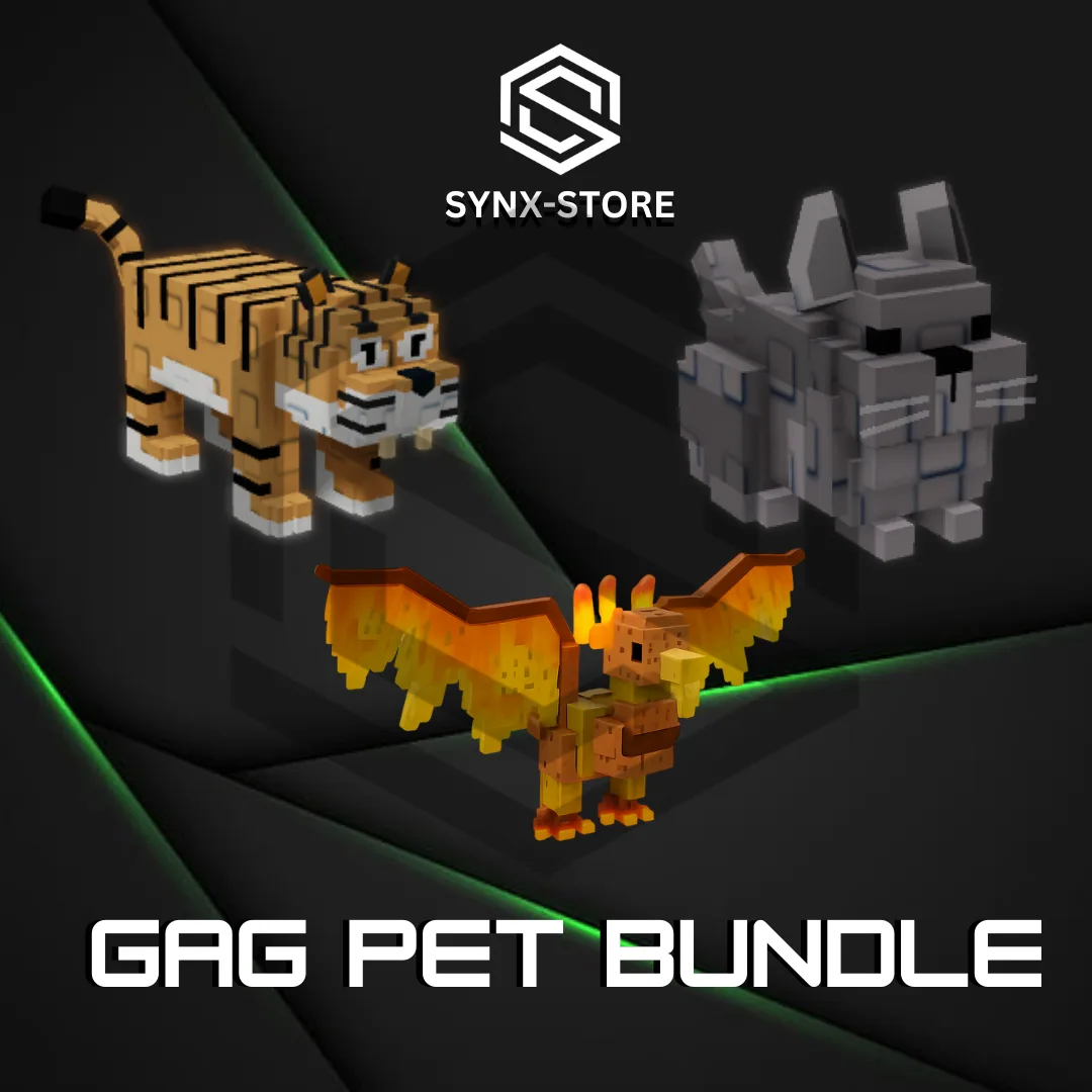 Pet Bundle 30 3 Pets Phoenix + Chinchilla + Tiger