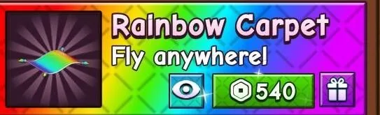 RAINBOW CARPET GROW A GARDEN 2 SAFE TRANSACTION INSTANT DELIVERY 24/7 CHEAP PRICE — Account account