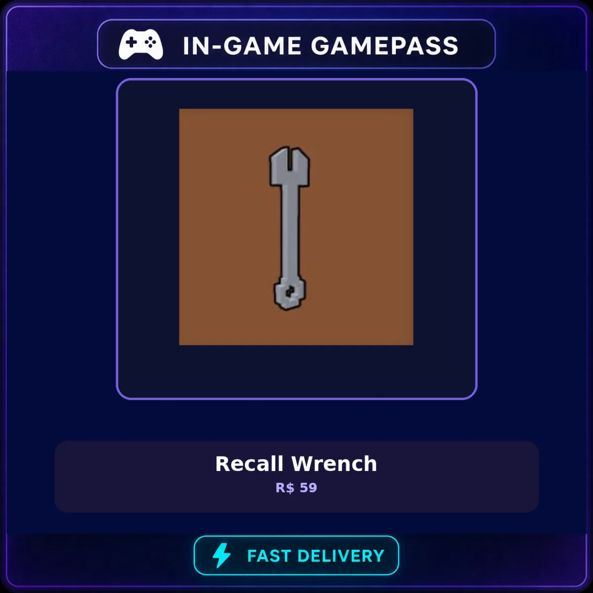 Recall Wrench 59 Robux
