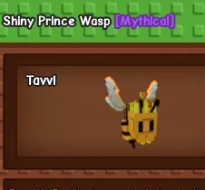 Shiny Prince Wasp LVL 50 Fast Delivery