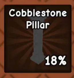 x1 Cobblestone Pillar