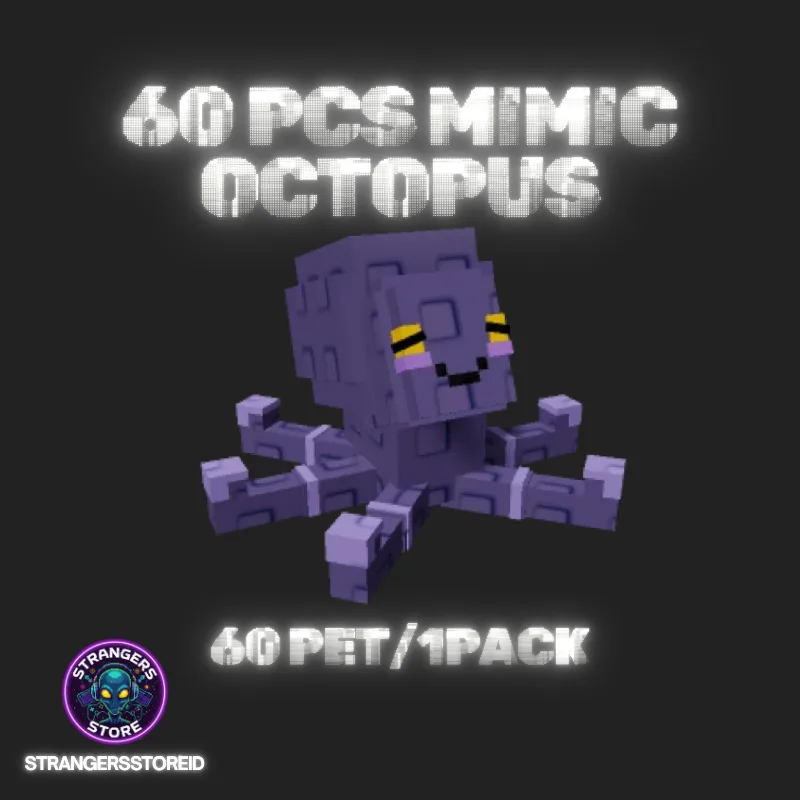 60 PET / 1PACK MIMIC OCTOPUS GROW A GARDEN