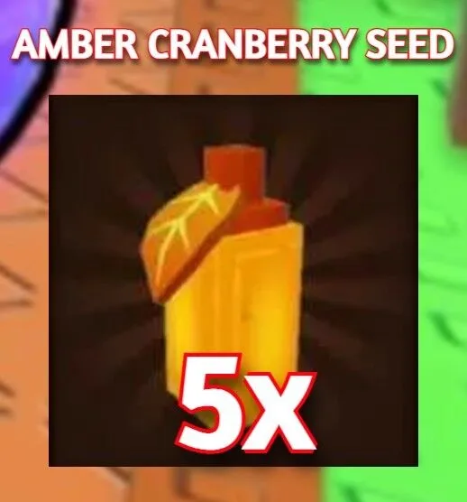 Amber Cranberry Seed (Super)