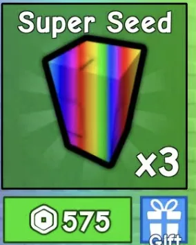 Super Seed x 3 575R Instant Delivery