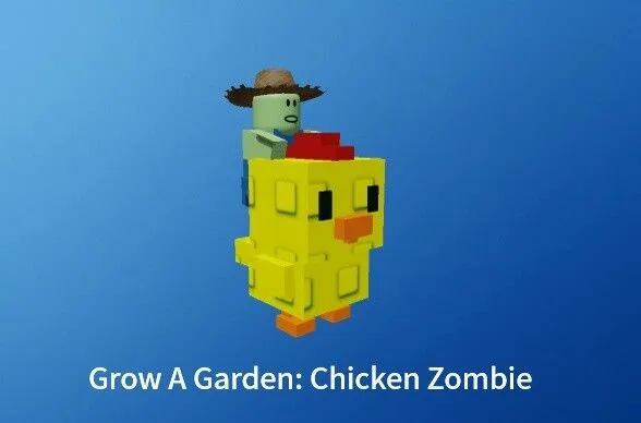 Pet Chicken Zombie Grow a Garden Instant Delivery Safe trade GAG