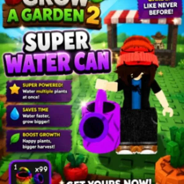 SUPER WATERING CAN ! CHEAP ! GROW A GARDEN 2