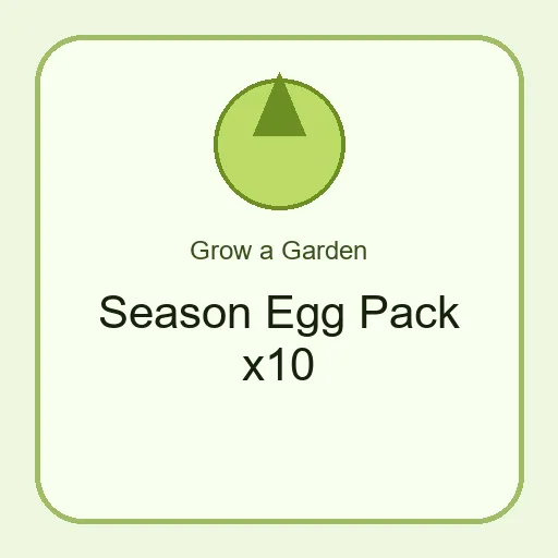Season Egg Pack x10 1249R — Account account