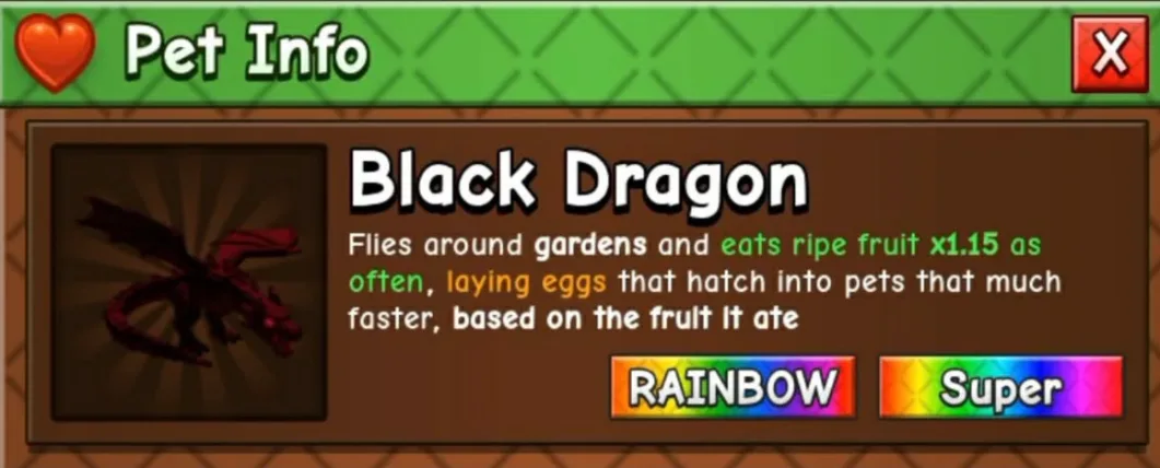 Rainbow Black Dragon Fast Delivery Top 15 Guild (Super)