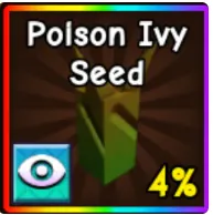 1x Poison Ivy Seed — Account account