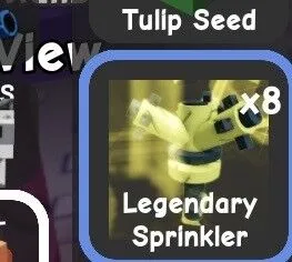 legendary Sprinkler — Account account
