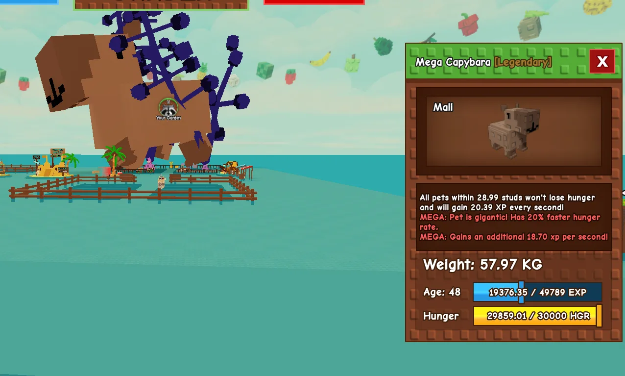 colossal 10.99 base Mega Capybara