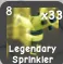 10x Legendary Sprinkler — Account account