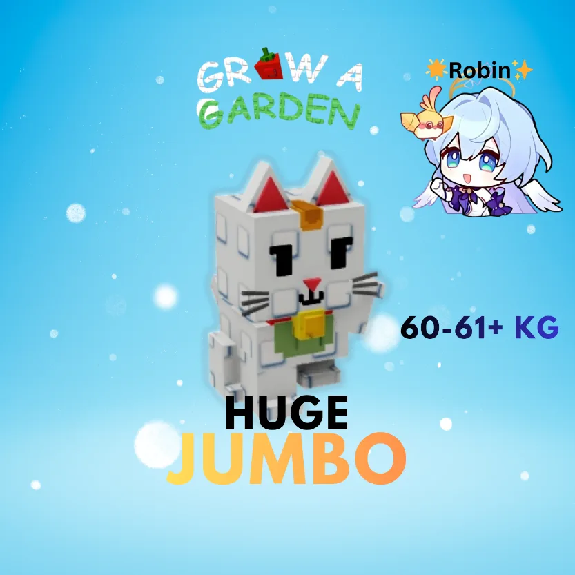 HUGE JUMBO Maneki Neko - 60-61+KG - Grow a Garden — Account account