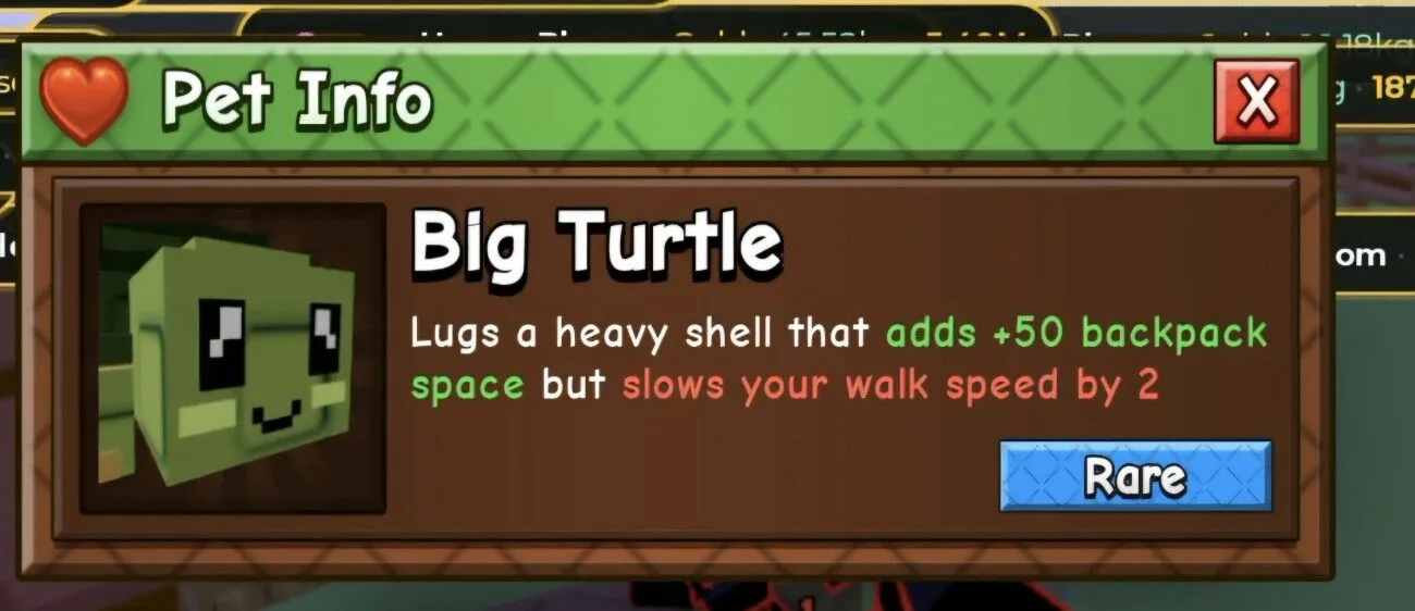 BIG TURTLE GROW A GARDEN 2 (Rare)