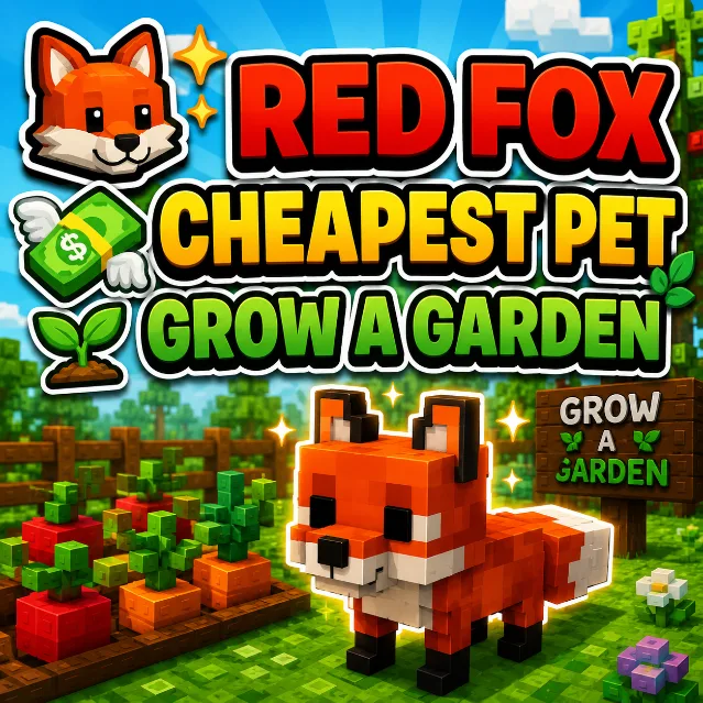 Red Fox Cheapest Pet Grow a Garden — Account account