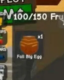 1X FALL BIG EGG FAST DELIVERY