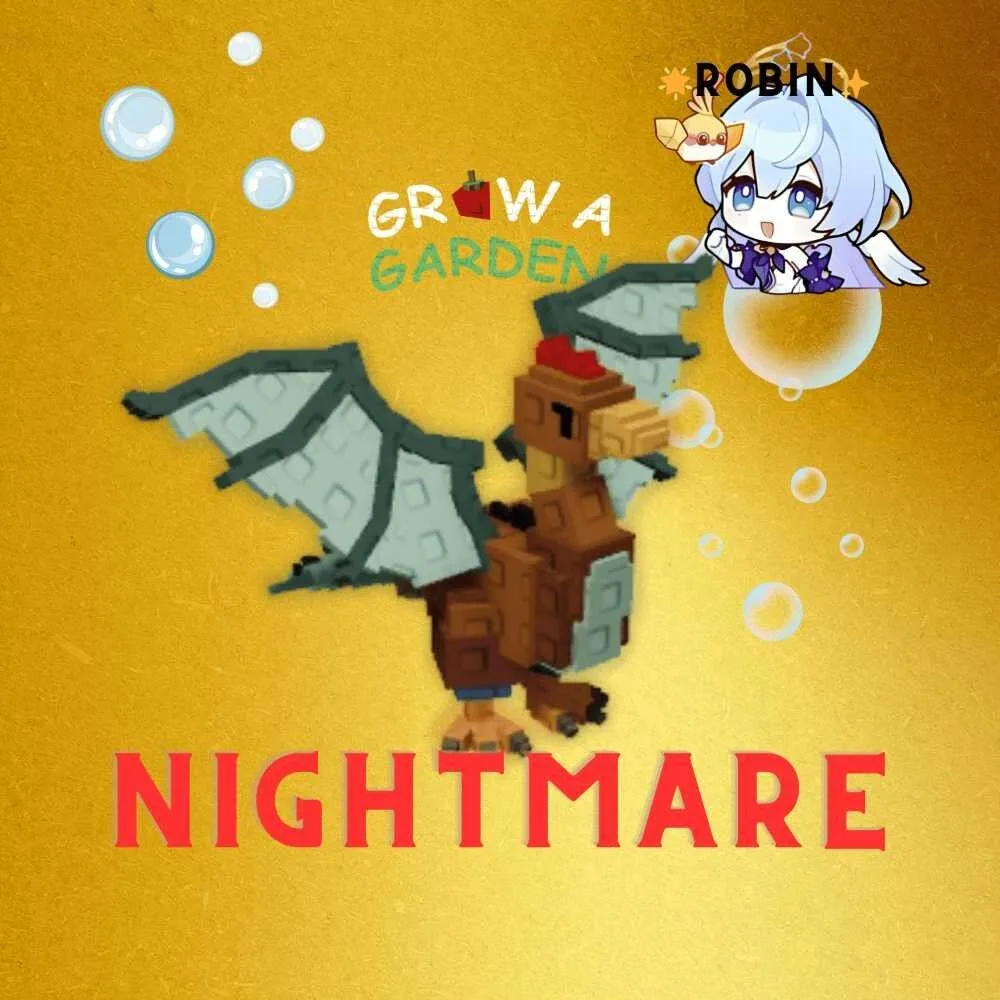 Nightmare Cockatrice - Grow a Garden — Account account