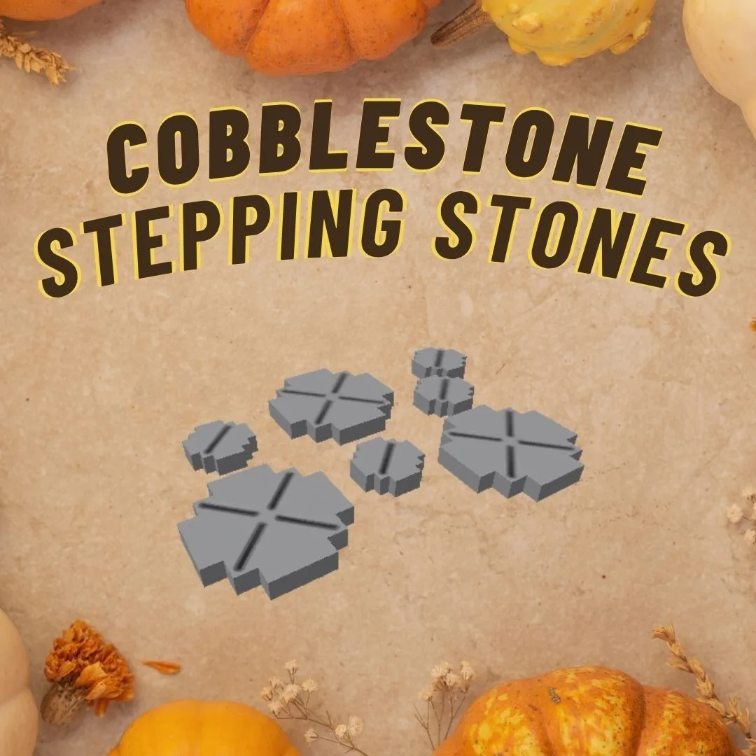 Cobblestone Stepping Stones INSTANT DELIVERY - Grow a Garden 2