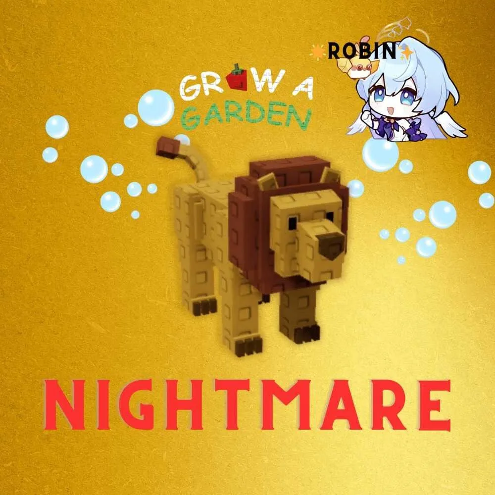 Nightmare Lion - Grow a Garden — Account account