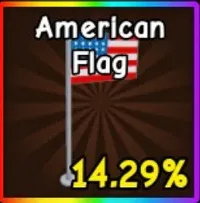 Get Props American Flag Grow a Garden 2 Instant Delivery Safe trade GAG2