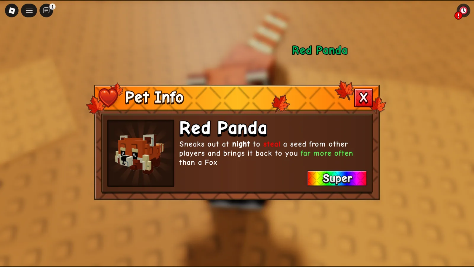 Red Panda (Super)