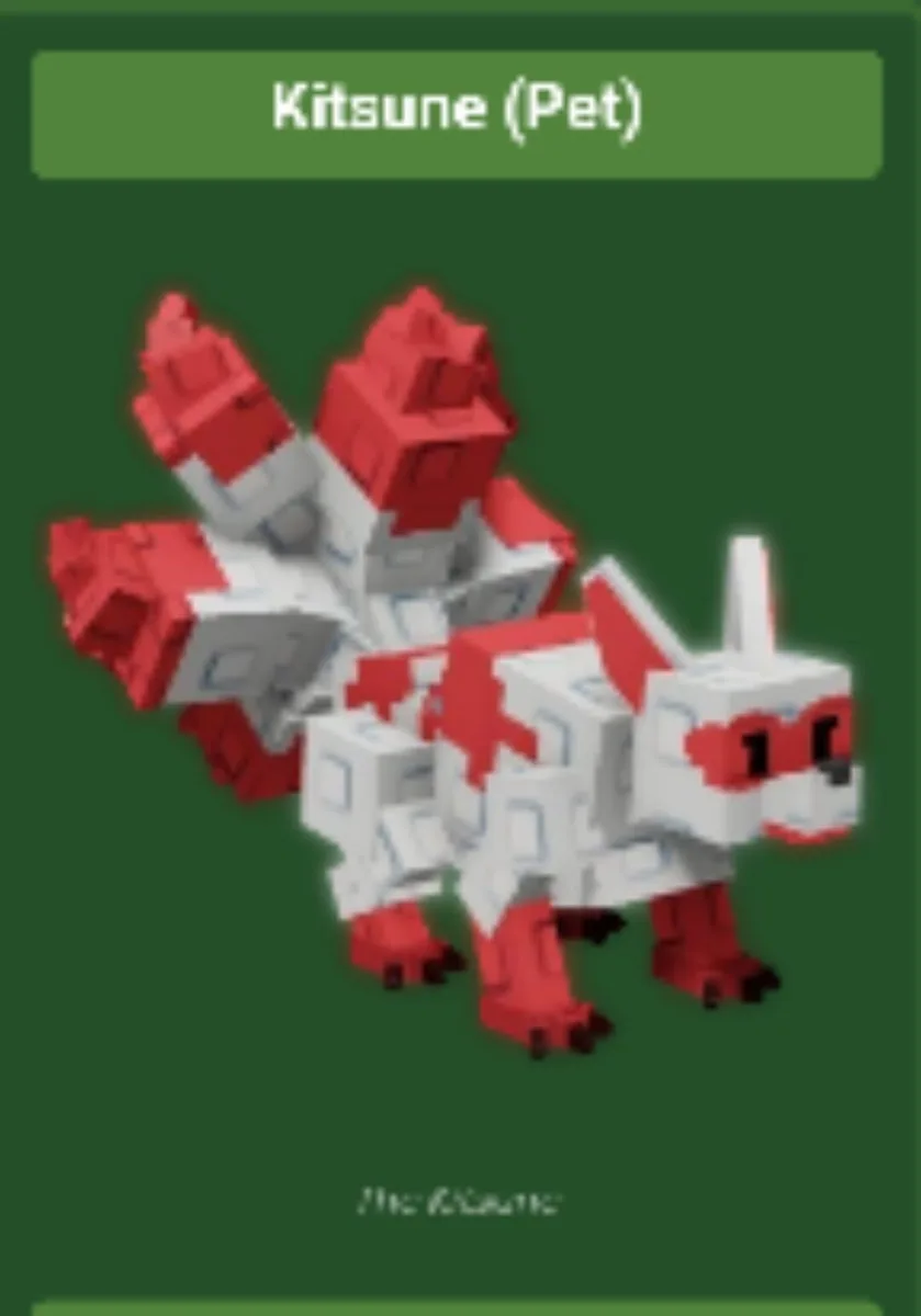 RED KITSUNE ! INSTANT DELIVERY