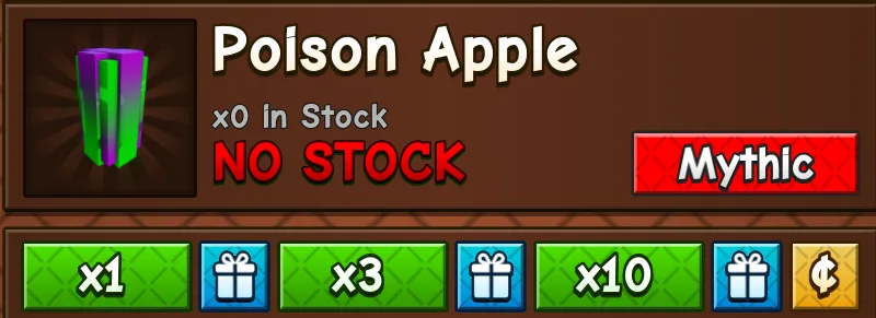 Poison Apple Seed (Mythic)