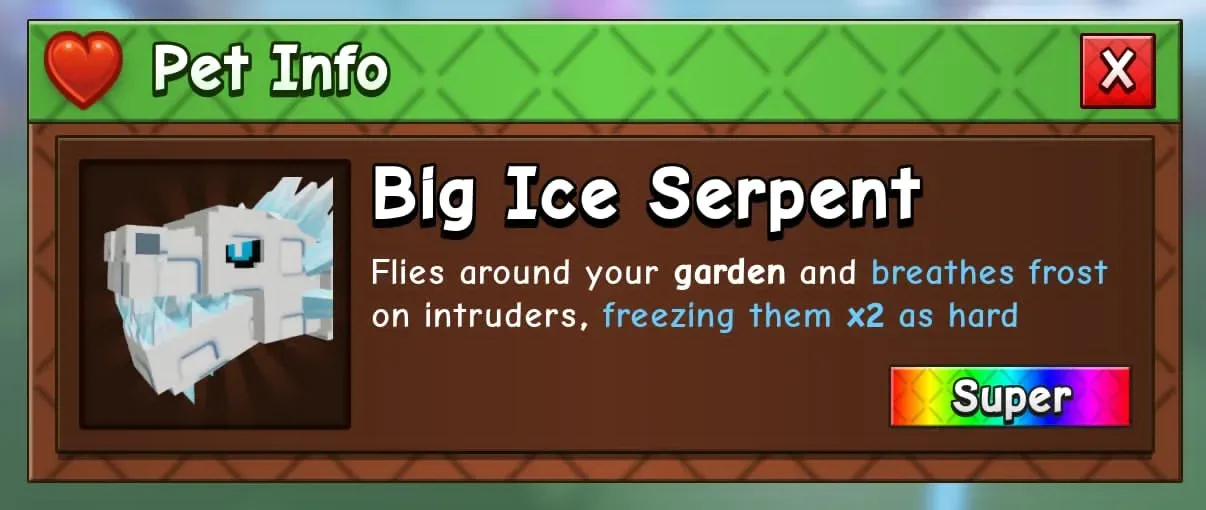 Ice Serpent (Super)