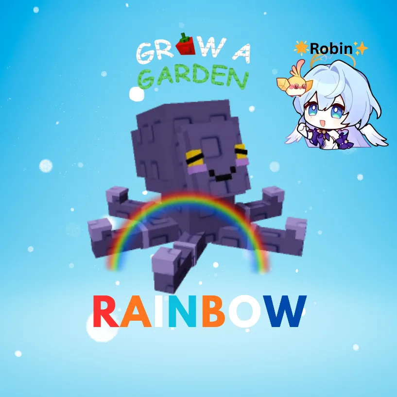 Rainbow Mimic Octopus - Grow a Garden — Account account
