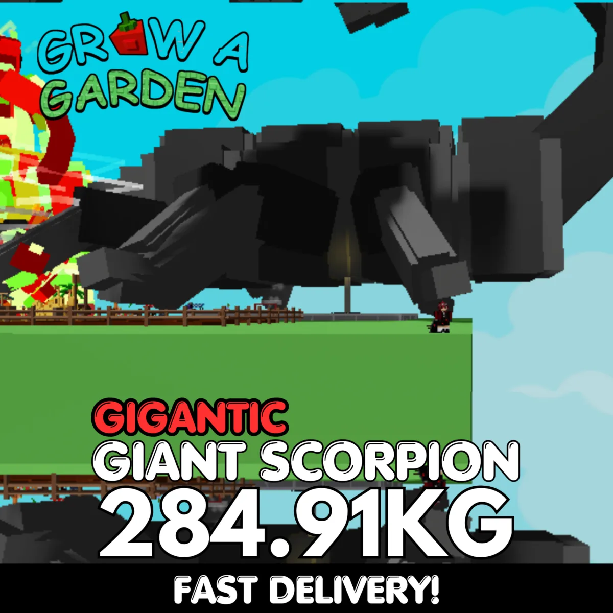 GIGANTIC Giant Scorpion 284.91KG DLC Age 500 INSTANT DELIVERY