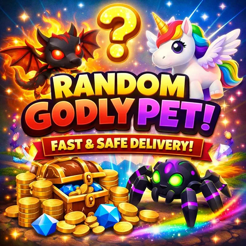 Random Godly Pet 100 Legit Fast Delivery 10kg+ Base — Account account