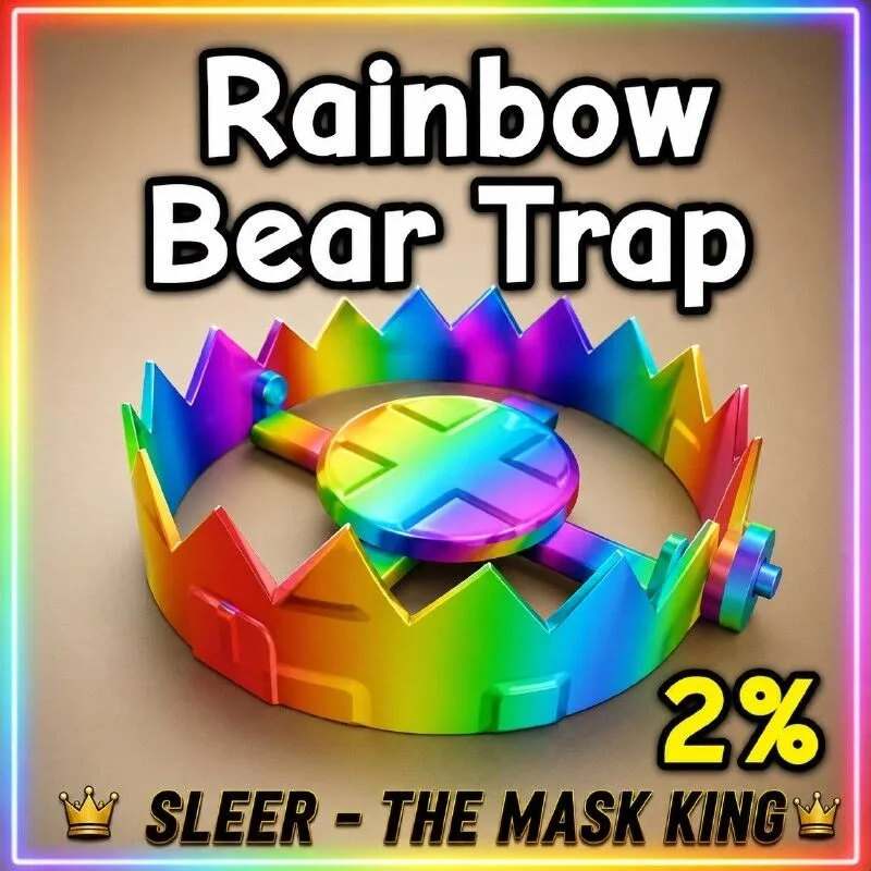 Rainbow Bear Trap - Grow A Garden 2 (Legendary)