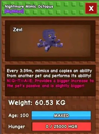 NIGHTMARE/VENOM MIMIC OCTOPUS 60+kg 15secs if with toys FAST DELIVERY — Account account