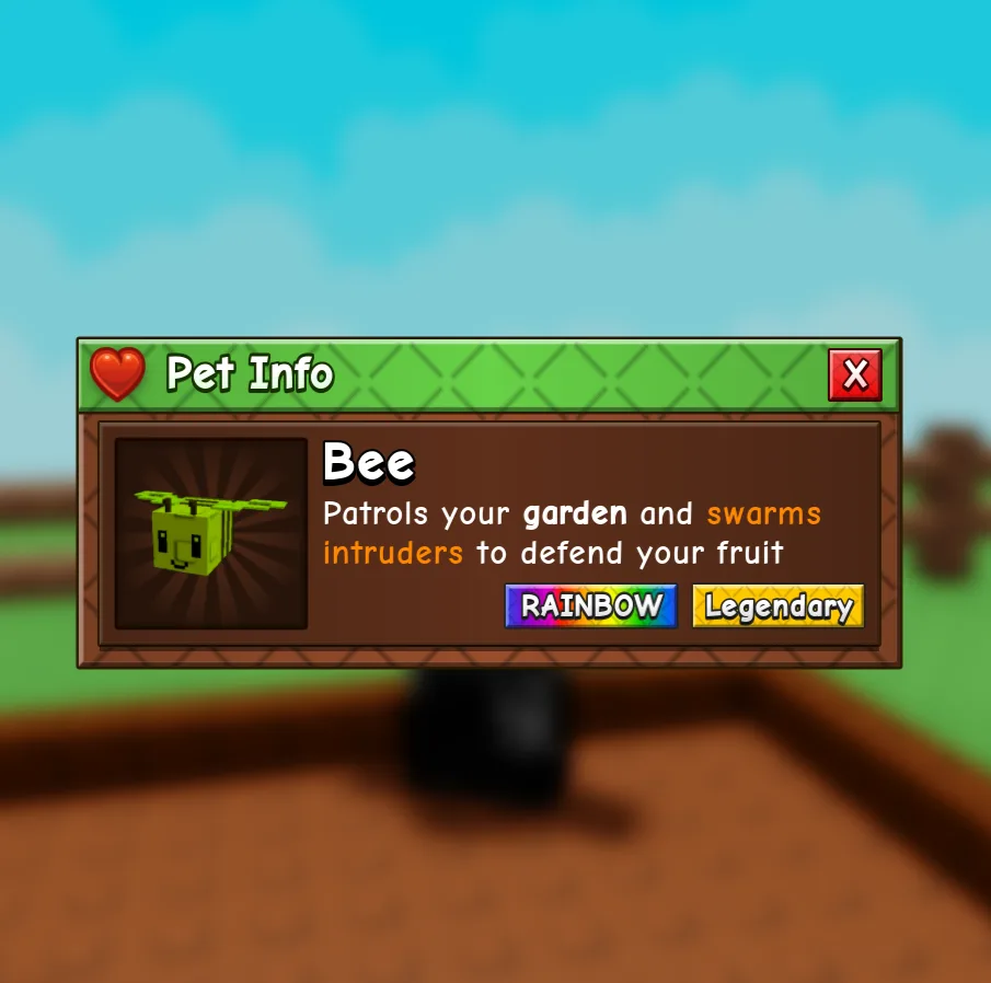 Bee (Legendary) — Account account