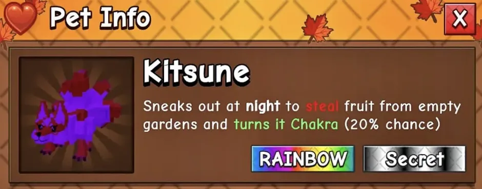 Kitsune (Secret)