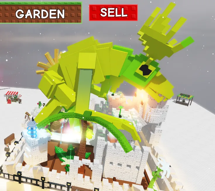 Titanic Huge Rainbow Wendigo 60Kg+ Age 100 New titan Winter Pet