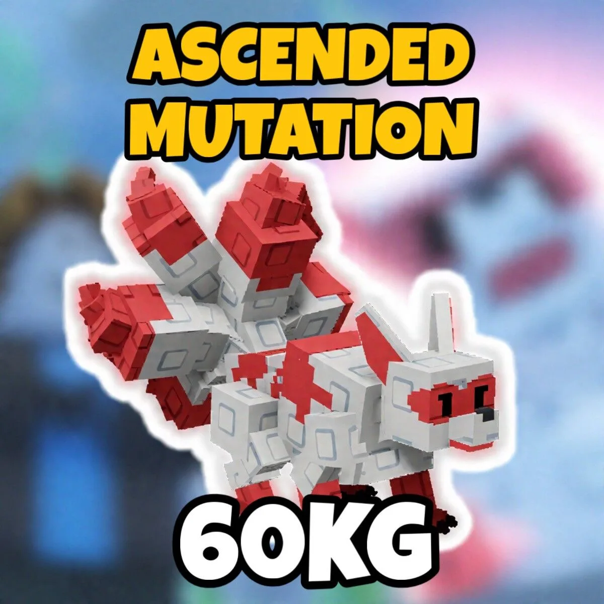 60KG Huge Ascended Kitsune — Account account