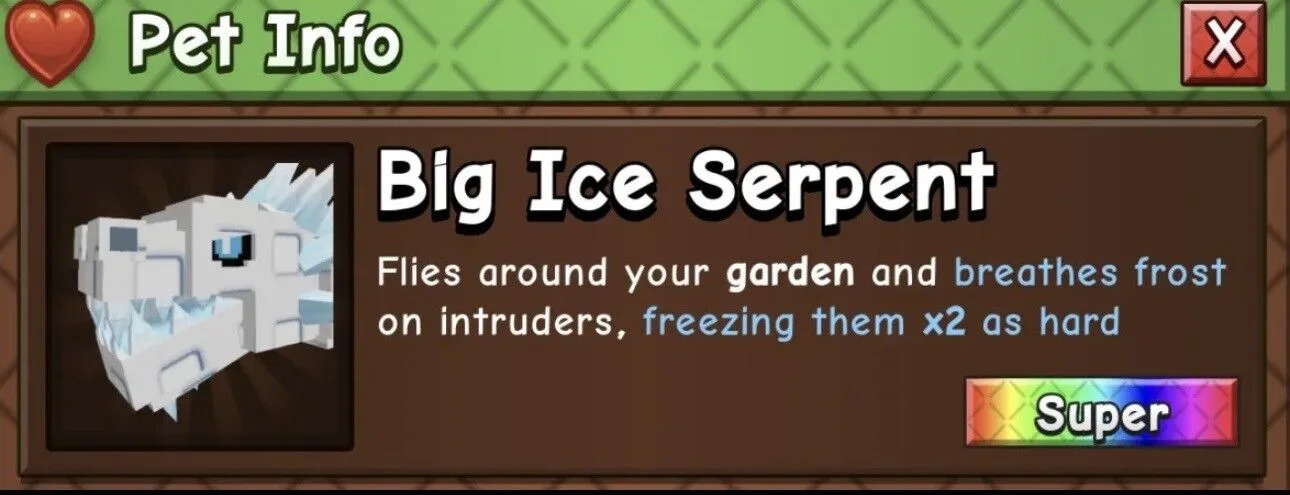 Ice Serpent (Super)
